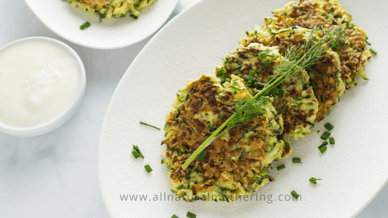 Healthy Zucchini Fritters Recipe for Babies & Toddlers