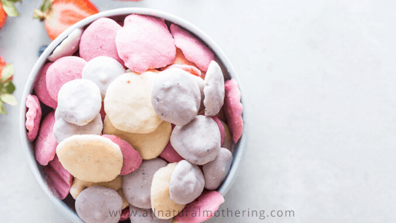 mixed berry baby yogurt melts recipe