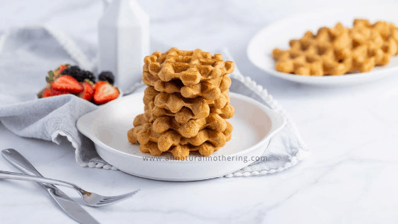 BabyLed Weaning Sweet Potato Waffles Recipe