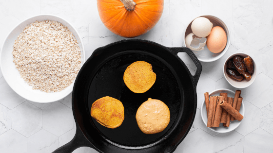 Babyled weaning pumpkin pancakes recipe