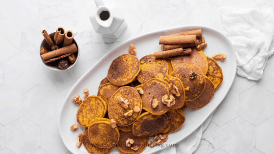 Babyled weaning pumpkin pancakes recipe