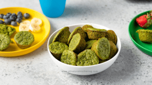 Easy Blender Muffins - Spinach + Oats for Toddlers