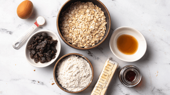 toddler friendly oatmeal raisin cookie recipe