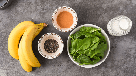 easy healthy spinach banana toddler smoothie