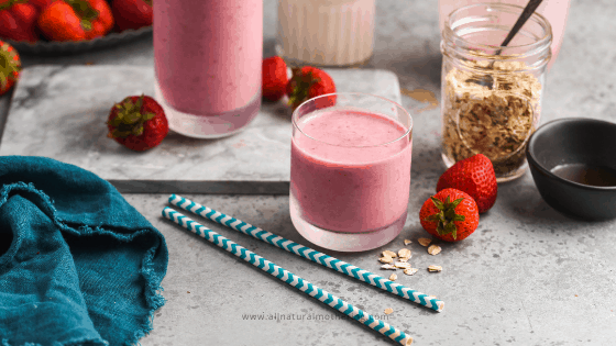 strawberry smoothie for babies and toddlers