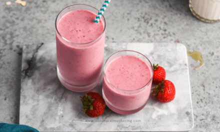 Yummy Strawberry Smoothie For Babies and Toddlers