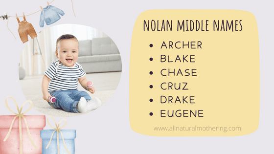 nolan middle names