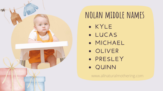 nolan middle names