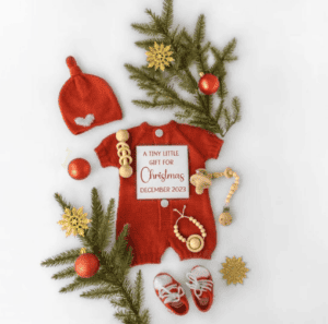 Christmas pregnancy announcement ideas christmas carolers