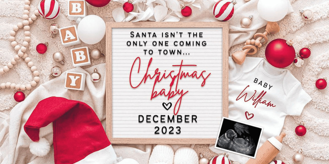 Christmas Pregnancy Announcement Ideas to Celebrate the Season