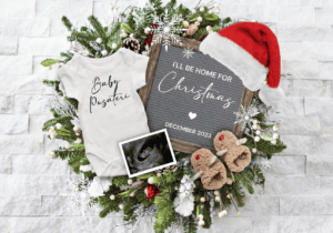 Christmas pregnancy announcement ideas