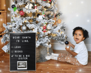 Christmas pregnancy announcement ideas