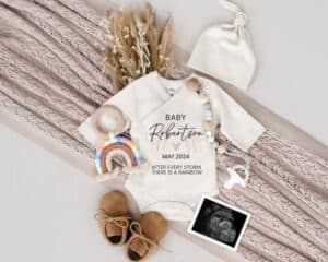 rainbow baby pregnancy announcement