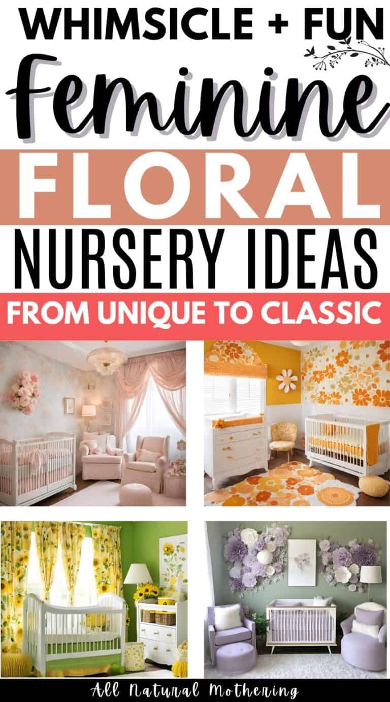 Floral Nursery Design Ideas that are Unique and Fun