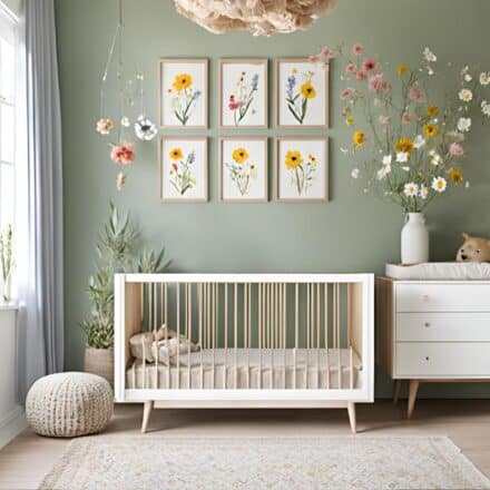 Floral Nursery Design Ideas that are Unique and Fun