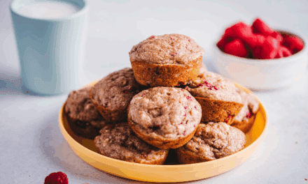 Healthy Raspberry Muffins for Toddlers