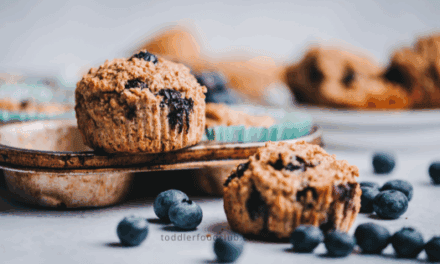 Banana Blueberry Muffins for Toddlers