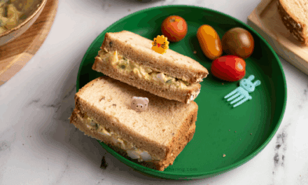 Toddler Egg Salad Sandwich