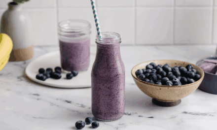 Blueberry Banana Smoothie for Toddlers