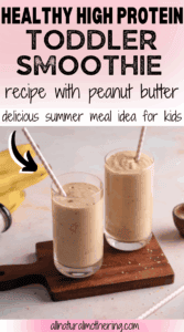 healthy high protein toddler smoothie